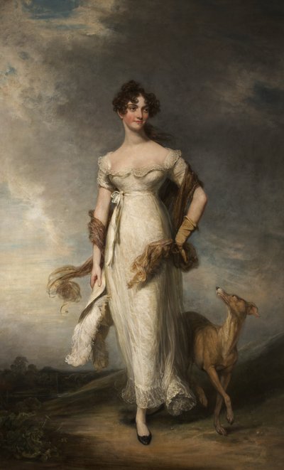 Georgiana Maria, Lady Leicester von William Owen